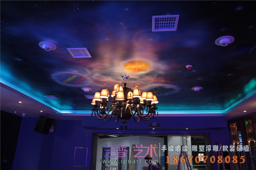 <KTV>鑫娱乐KTV墙绘