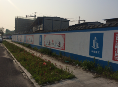 户外墙体彩绘和广告布对比的优势